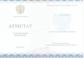 Аттестат за 11 класс 2014-2020 в Каменске-Уральском